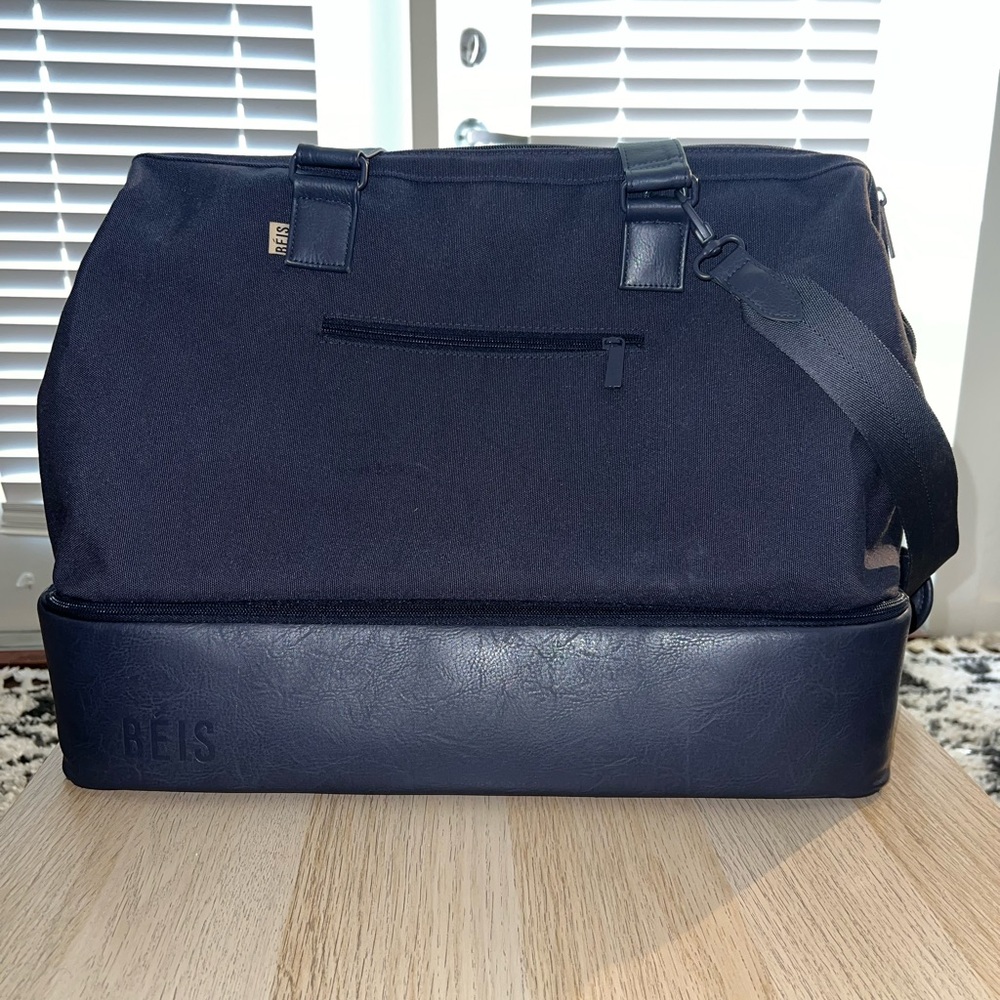 BÉIS Weekender Bag in NAVY